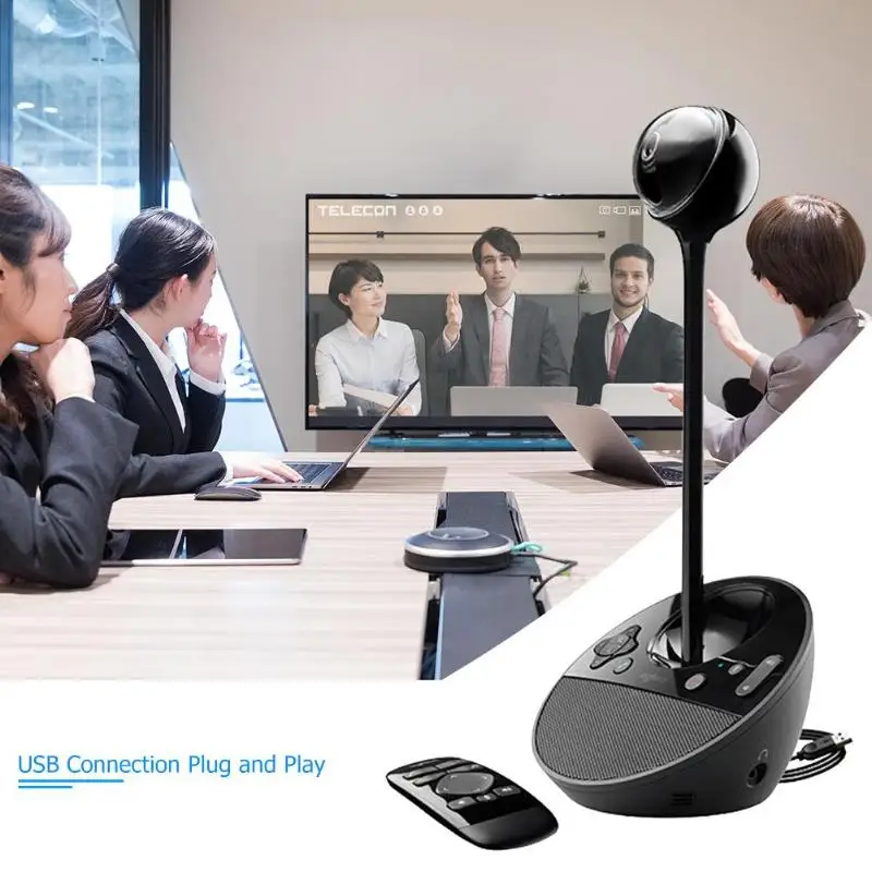 Веб-камера для видеоконференции logitech BCC950 Full HD 1080p с громкоговорителем uilt-in Micphone Network Video Conference camera