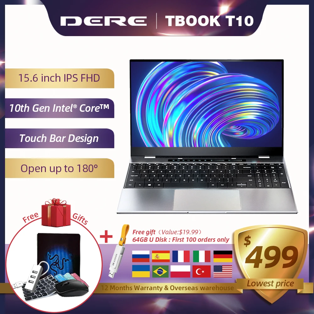 Dere TBook T10 15,6