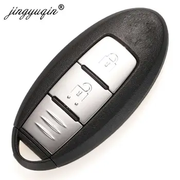 Keyforkess S180144102 2BTN 433.92MHz 4A pcf7953M chiave a distanza per auto per NISSAN x-trail Qashqai Pulsar 2014-2017 Smart Keyless Entry 3 Keyforkess S180144102 2BTN 433.92MHz 4A pcf7953M chiave a distanza per auto per NISSAN x-trail Qashqai Pulsar 2014-2017 Smart Keyless Entry - Jingyuqin S180144102 2BTN 433 92MHz 4A pcf7953M chiave a distanza per auto per NISSAN x