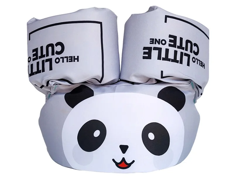 Grey Panda Owlwin puddle jumper кронштейн для малышей, кольца, Детская куртка, Детская куртка, купальный костюм для мальчиков, пена, плавательные кольца для девочек, плавательный бассейн, вода - Цвет: Grey Panda