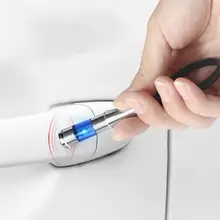 Automóvel cinto eletrostático excelente anti-estática haste pólo chaveiro eliminador portátil azul vermelho abs anti carro estático suprimentos