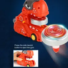 

Dinosaur Toy Creative Durable Cartoon Dino Toy with Spinning Top for Boys Dinosaur Truck Toy Dinosaur Toy