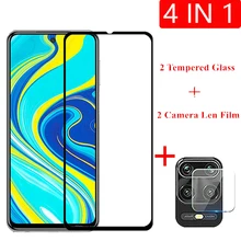 2Pcs For Xiaomi Redmi Note 9S Glass for Xiaomi Mi 10 Lite Redmi Note 9 8 7 Pro 8T 7A 8A Tempered Glass Screen Protector Len Film