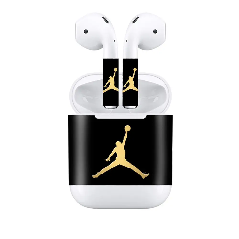 

Protective Vinyl Sticker Earphone For Apple AirPods Skins Removable Adhesive Decorative Decal Wrap Head Film Sticker