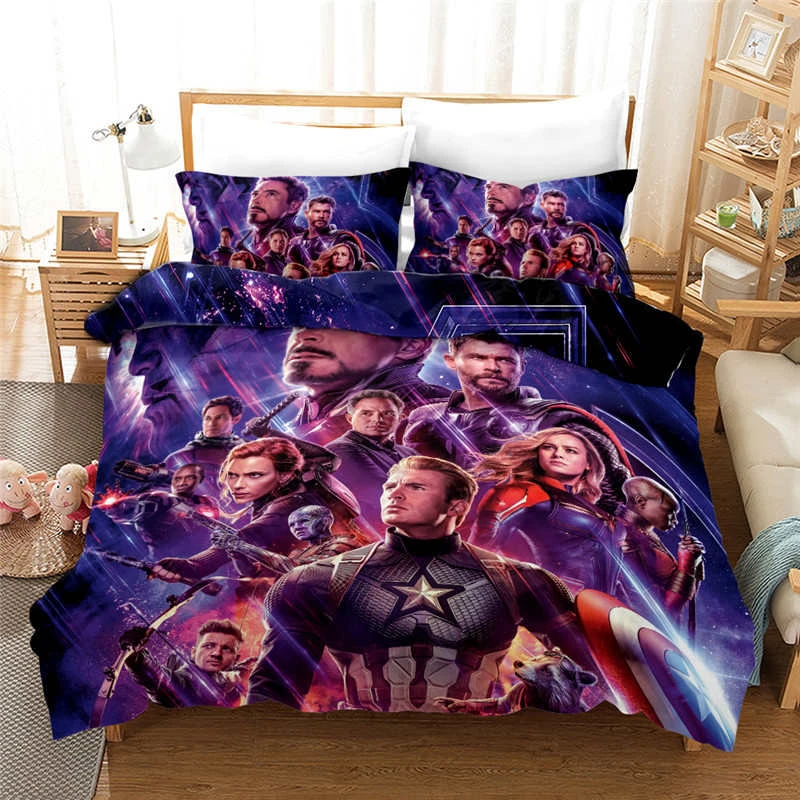 marvel kids bedding