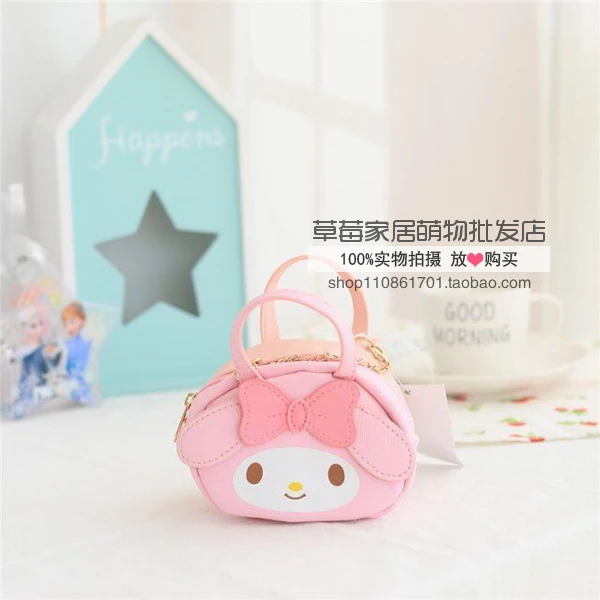Мультфильм Хелло Китти моя мелодия Cinnamoroll pompomparin BadBadtz-maru кошелек сумка сумки для монет для женщин кошелек для девочек
