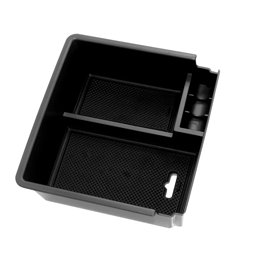 Vehicle Parts Exterior Durable Console Panel Sort out Armrest 20.5*20.5*5cm ABS Convenient Central Storage Box for Ford