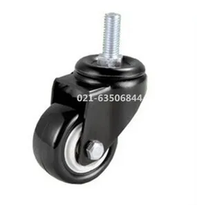 

Universal Mute Wheel 1.5" Replacement Office Chair Swivel M10 Caster Rubber Rolling Roller Wheels Furniture Hardware