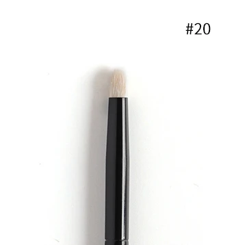 20 Bethy beauty кисти для макияжа, кисть для теней, основа, Прецизионная остроконечная шейдерная кисть, brochas de maquillaje, козья шерсть, косметические инструменты - Handle Color: 20