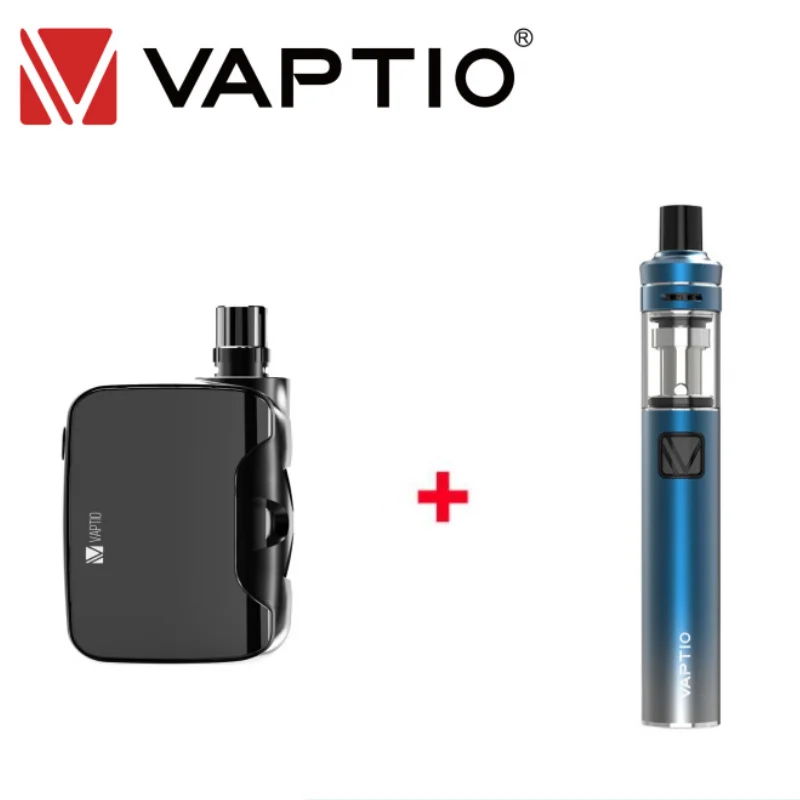 Tanie E papieros Vaptio zestaw do e papierosa Fusion 1500mah 50W i zestaw Palo uniwersalny parownik vape mod 0.25ohm