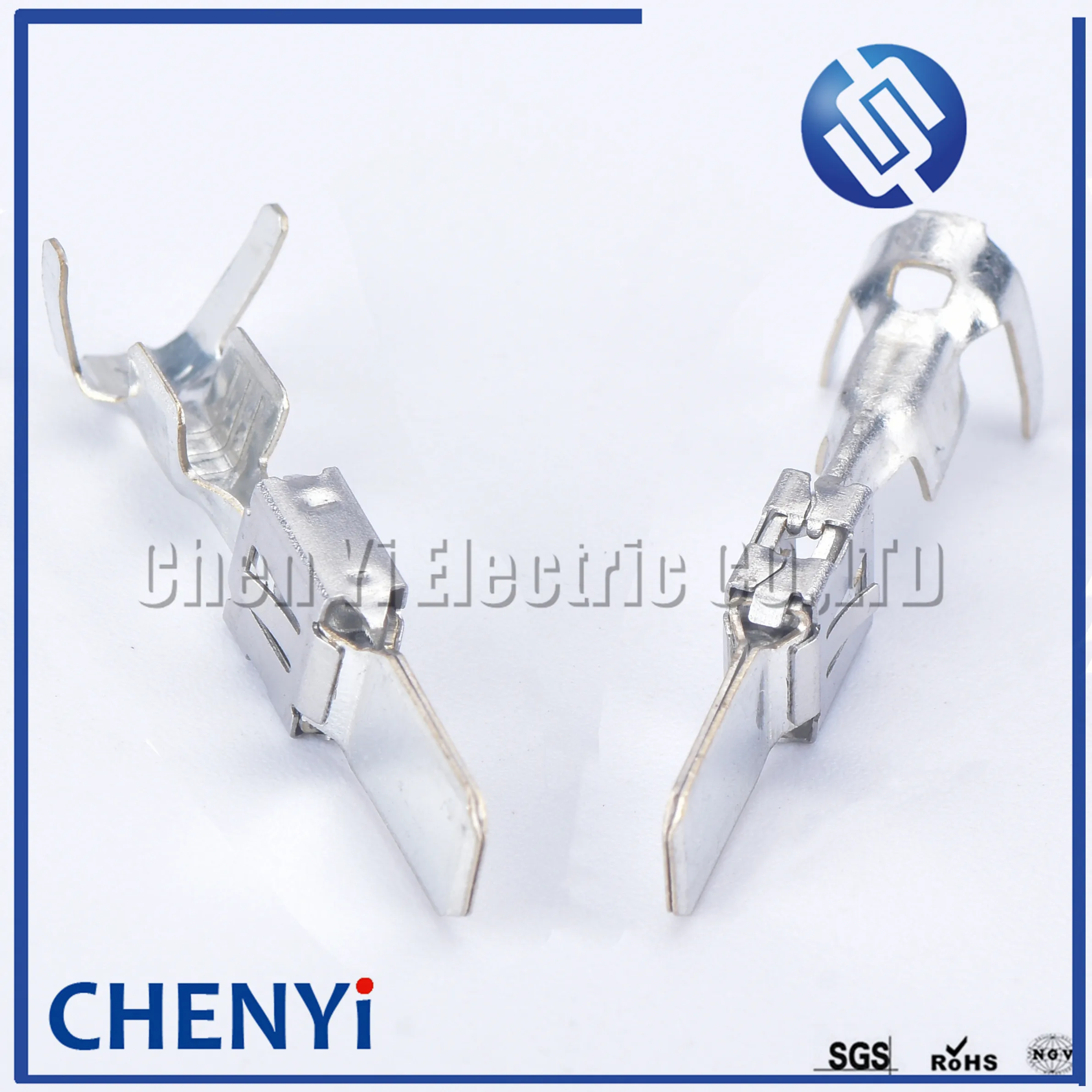 20 Pz 6.3Mm Automotive Crimp Wire Terminal Spade Maschio Connettore Elettrico Pin Metallici 2-963736-1 1-968050-1