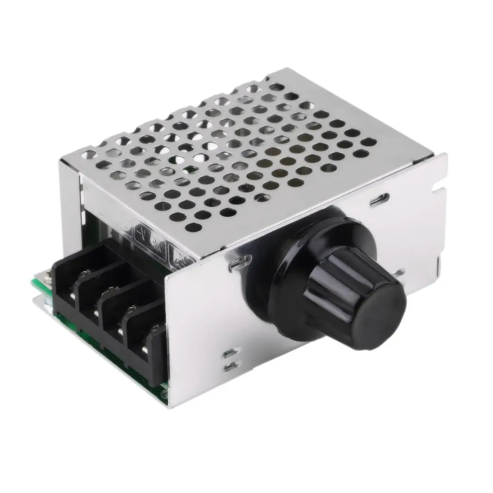 НОВЫЙ 4000 Вт AC 220 В SCR Регулируемый регулятор скорости двигателя затемнения диммеры напряжение регулирующий