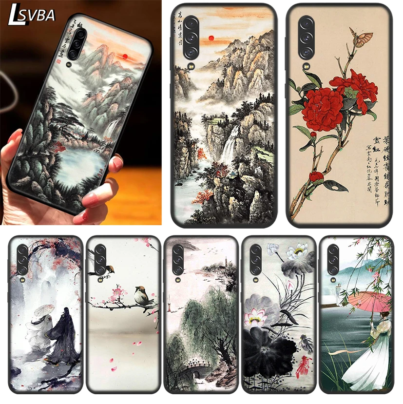

Landscape Painting Fashion for Samsung Galaxy A90 5G A80 A70S A70 A60 A50 A50S A40 A30S A20S A20E A20 A2 Core A10 Phone Case