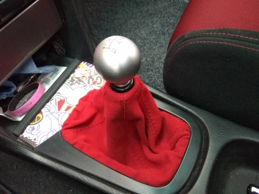 Универсальная замшевая кожаная крышка рычага переключения передач JDM ручная