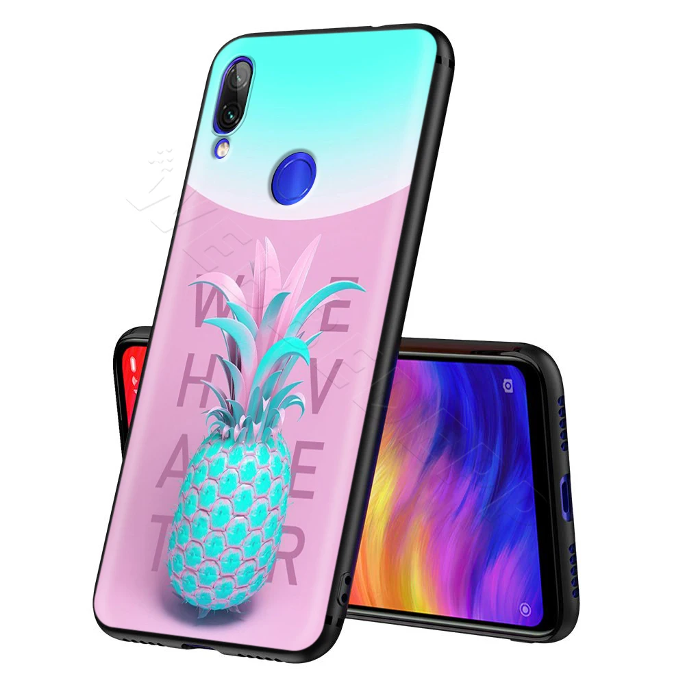 Вкусные фрукта ананаса чехол для Xiaomi Redmi Note 8 MI 3 6 9 A1 A2 A3 8A 6X 9T CC9 Lite SE Pro Max F1 10|Бамперы|