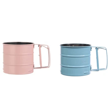 

Powerful Hand-Held Flour Sieve Baking Tool Hand-Held Flour Sieve