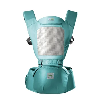 

Double shoulder baby waist stool Four seasons shoulder strap,breathable baby holding carriers