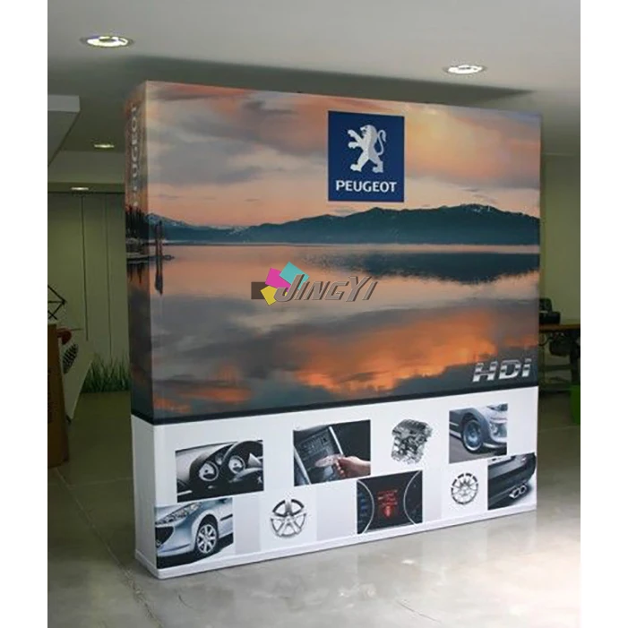 

Protable Fabric Velcr0 Pop Up Display Banner for Tradeshow