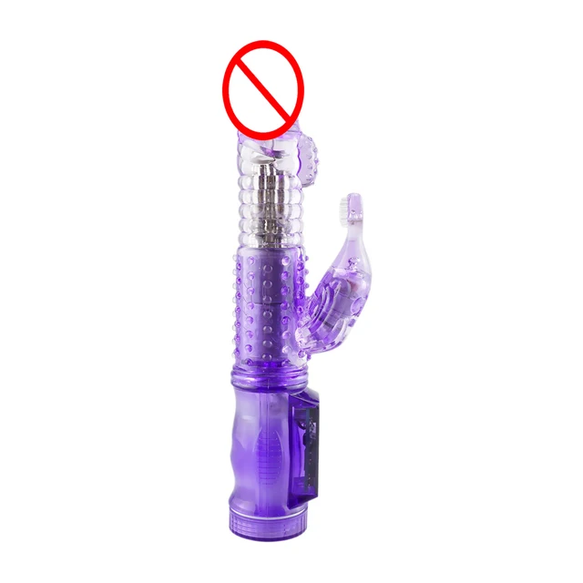 G Spot Dildo Rabbit Vibrator Masturbator Sex Toy for Women Vagina Clitoris  Double Vibrator 10 Speeds