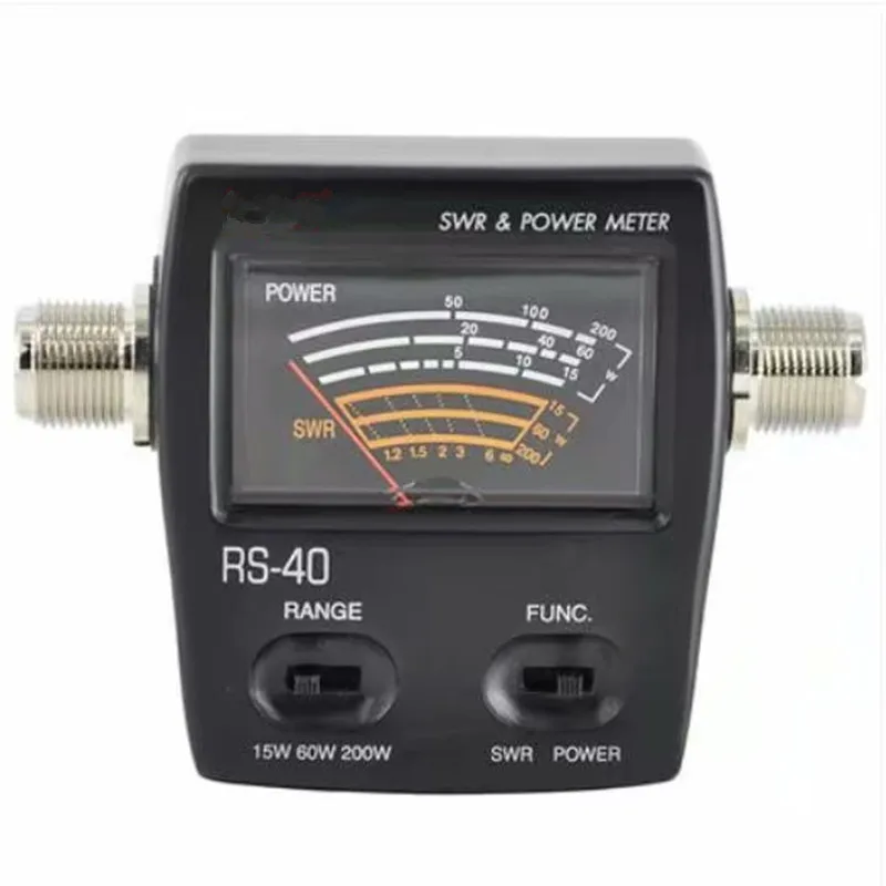 SWR Wave Ratio Watt Power Meter Teater for HAM Mobile Car Radio VHF UHF 200W