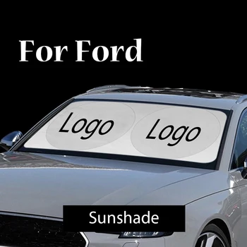 

For Ford F-Series Escort 6 7 C-Max MK1 MK2 Fiesta 6 7 8 Focus 2 3 4 Car Sunshade Front Window Windshield Visor Cover