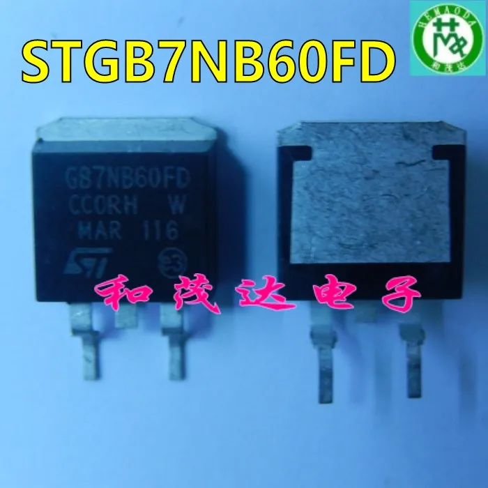 5 предметов в партии, STGB7NB60HD GB7NB60HD TO-263600V7A-263 TO263