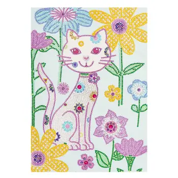 

Flower Cat 5D Special Diamond Painting Embroidery Needlework DIY Cross Stitch Q6PE