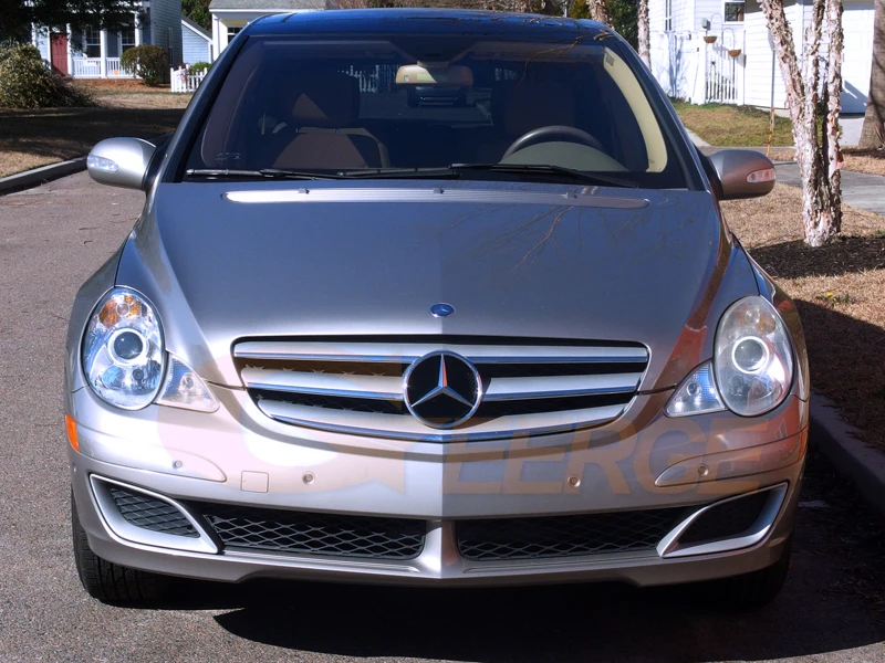 Для Mercedes Benz R Class W251 R320 R350 R500 R63 AMG 2006 2009 отличные ультра яркие COB led Ангельские Глазки