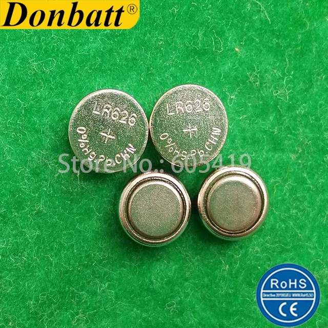 Piles bouton alcalines pour montre, jouets, télécommande de voiture, pile  bouton, SR626SW, LR626, AG4, 24.com, LR66, 377, ino 7A, 1.5V, 10 pièces -  AliExpress