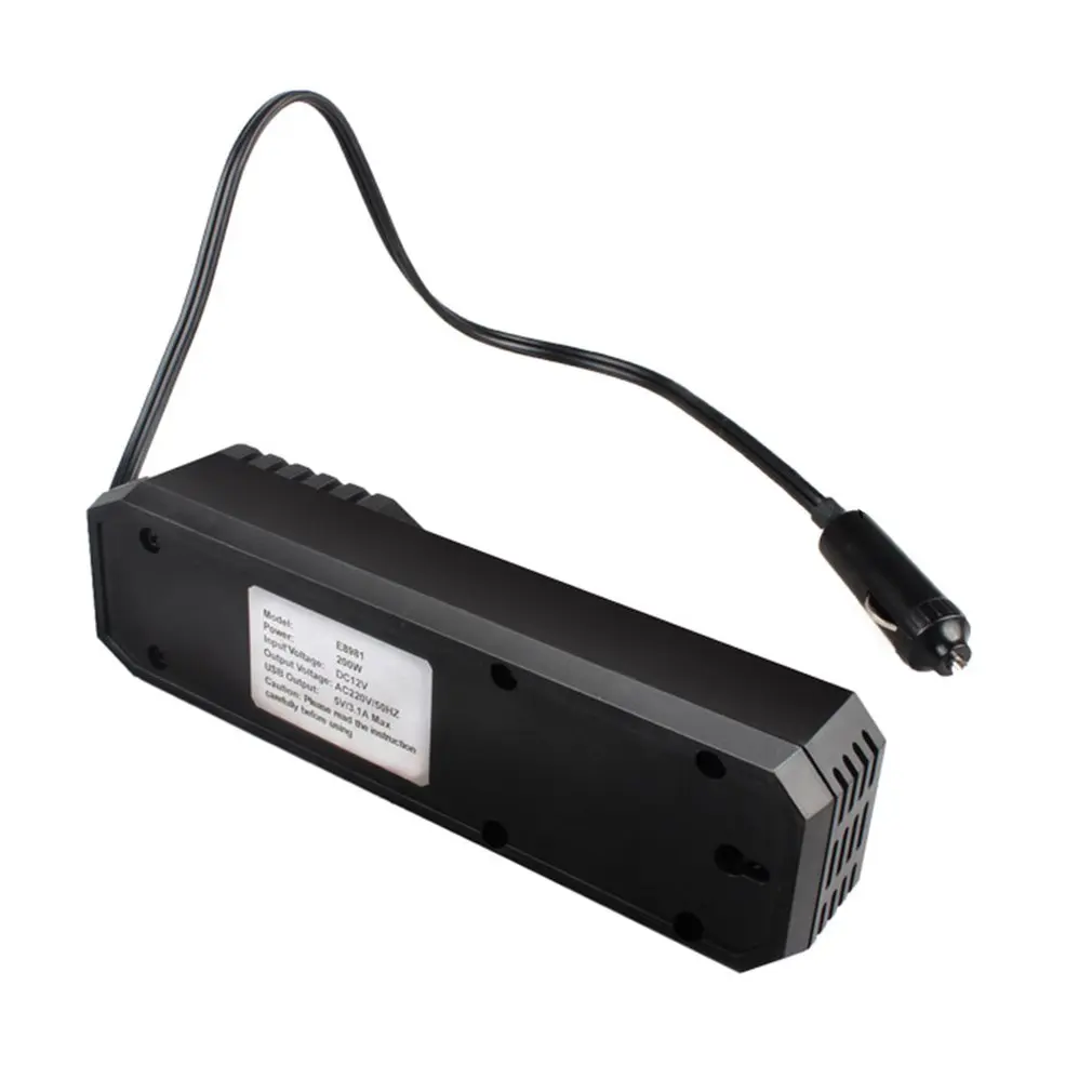 200 Вт мини автомобильный инвертор DC 12 В в AC 220 В USB выход высокой мощности инвертор небольшой автомобиль специальное издание