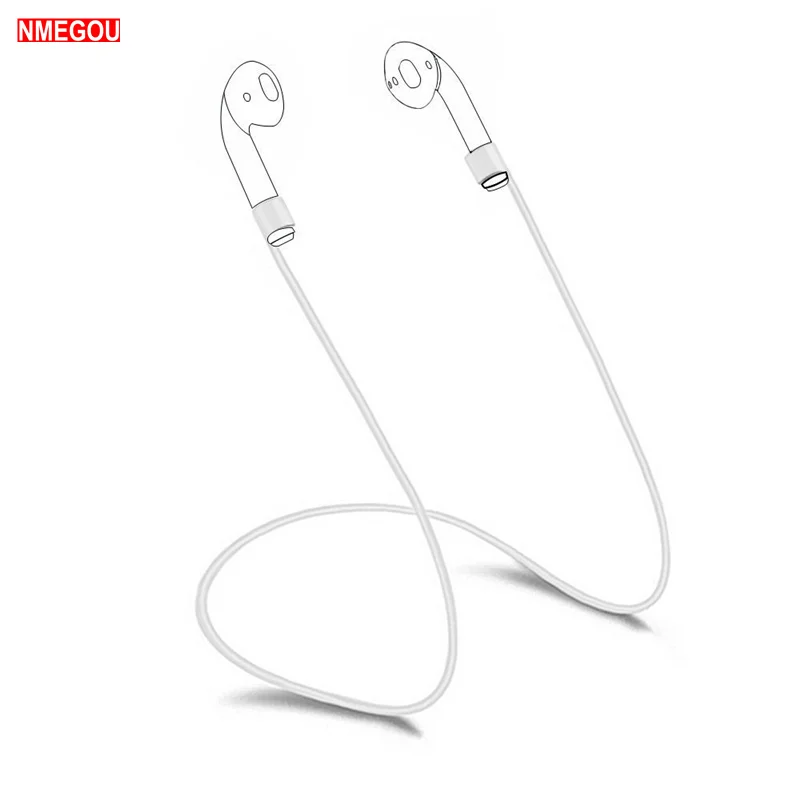 Защитный ремешок для Apple IPhone 7 Airpods мягкий силиконовый коннектор наушников Bluetooth