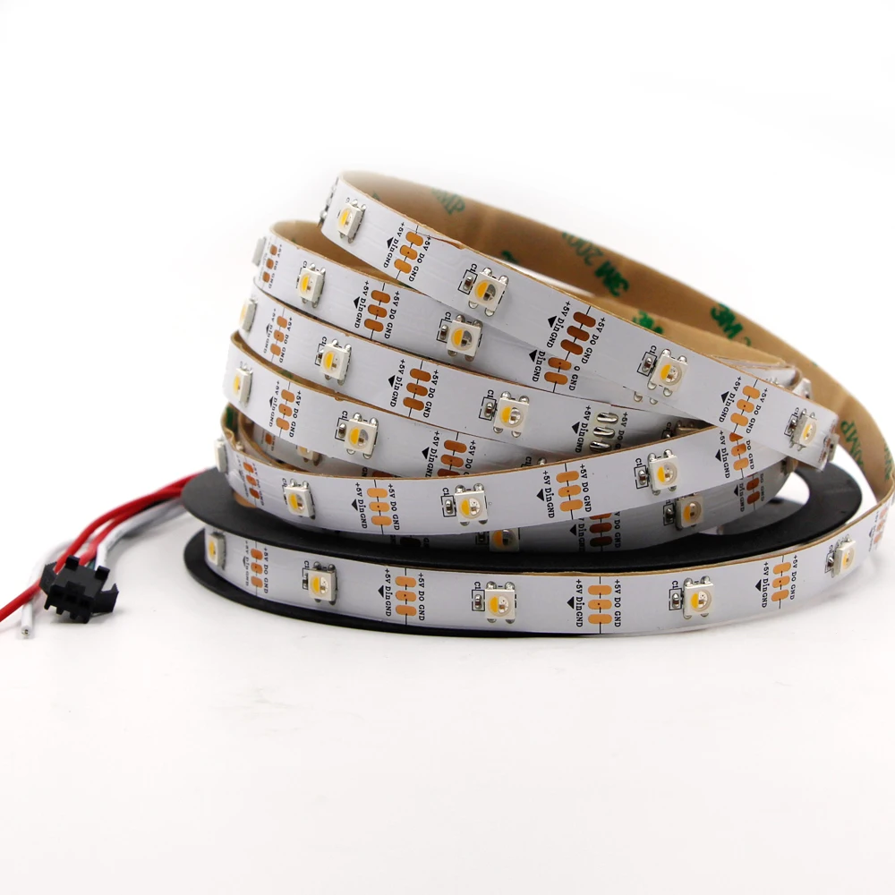 Светодиодная лента WS2812B sk6812 IC Smart pixel светильник RGB 4 в 1 RGBW RGBWW индивидуально
