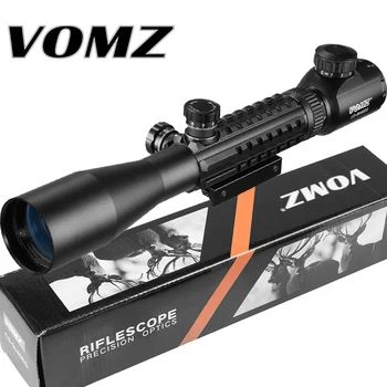 melhor 3-9x40 Eg Riflescope Tático óptica Rifle Scope Sniper Arma Caça Escopos Rifle Ao Ar Livre Retículo Vista Escopo