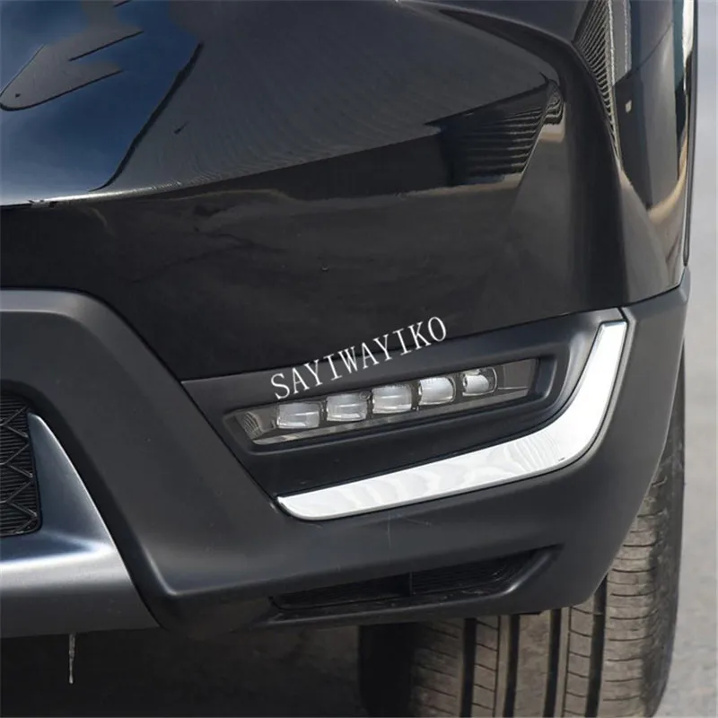 2 шт. для Honda CRV CR-V 12 В светодиодный DRL дневные ходовые огни с желтым сигналом поворота противотуманный светильник