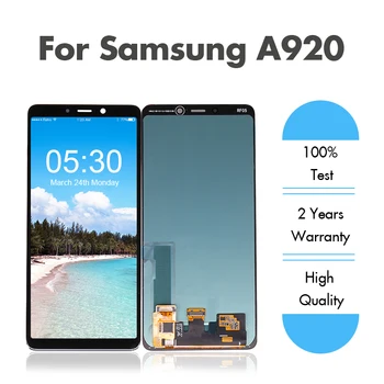 

for SAMSUNG for Galaxy A920 A9 2018 LCD Display Touch Screen Digitizer Assembly A920 LCD Display Replacement Free Shipping