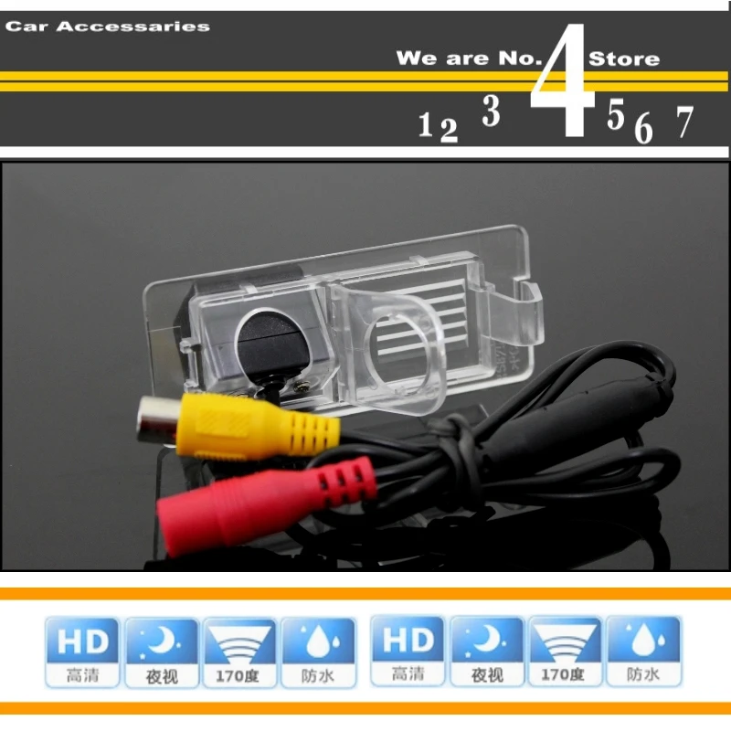 For Renault Clio III  IV 3 4  Lutecia High Quality Rear View Back Up Camera PAL  NTSC Use  CCD + RCA (5)