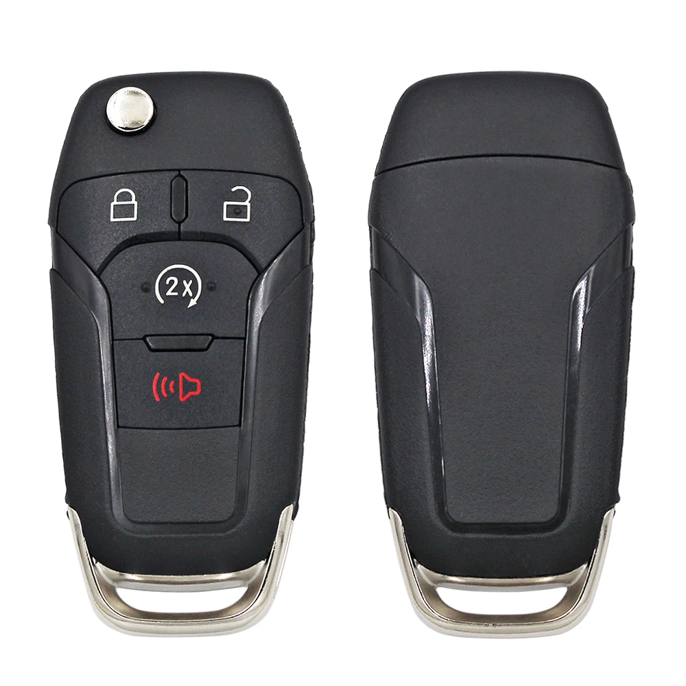 Car Remote Key Flip Remote Key FSK 902MHz PCF7945P/HITAG 49 Chip For Ford F150 F250 F350 F450 F550 Raptor Ranger Fusion FCC ID N5F-A08TDA HU101