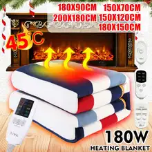220 в одиночное/двойное электрическое одеяло для офиса, дома, водонепроницаемое одеяло с подогревом, зимняя теплая подкладка с регулятором температуры