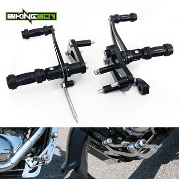 

BIKINGBOY Billet Forward Controls Footpegs For Suzuki VL 800 VL800 intruder / Volusia intruder C800 M800 Boulevard C50 M50
