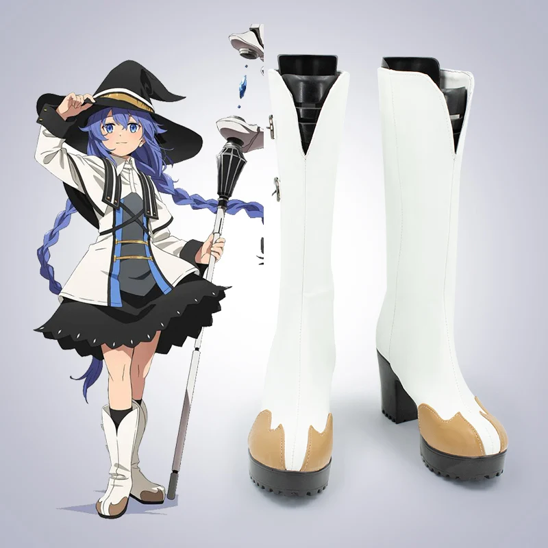 Mushoku Tensei Jobless Reincarnation Roxy Migurdia Cosplay Shoes Boots Halloween Party Accessories Free Shipping | Тематическая