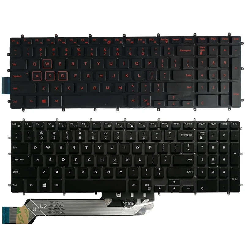 Новая клавиатура для ноутбука Dell Inspiron 5570 5575 5770 5775 3580 3581 3590 с подсветкой |