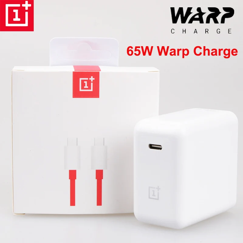 Оригинальный адаптер питания Oneplus Warp Charge 65 Вт быстрое зарядное устройство