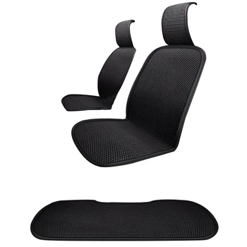 

Brand Car Seat Cover Universal Natural Ice Silk Seat Cover Car Seat Protector Fashion Summer Car Seat Cushion Pure Ice Silk Fabr