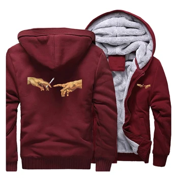 

raglan fleece fashion hoodie 2019 men trend printing hooded sweatshirt collar jacket autumn winter fashion zipper man jacket top