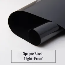 Película de vidro protetora solar preto, auto-adesivo, vinil, bloqueio de luz, decalques de prevenção uv, proteção de privacidade, drop-shipping capa da janela