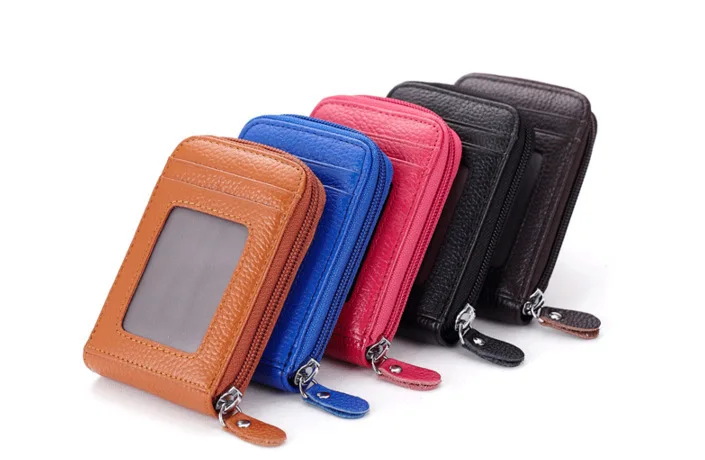 

Card Bit More Women's Organ Wallet Credit Wallet Color Storage Card Case Zip Card Package Card Holder