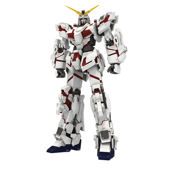 RX-0 Gundam Unicorn Full Version 3D Paper Crafts Handmade DIY Student Work Model Robot Toys | Игрушки и хобби