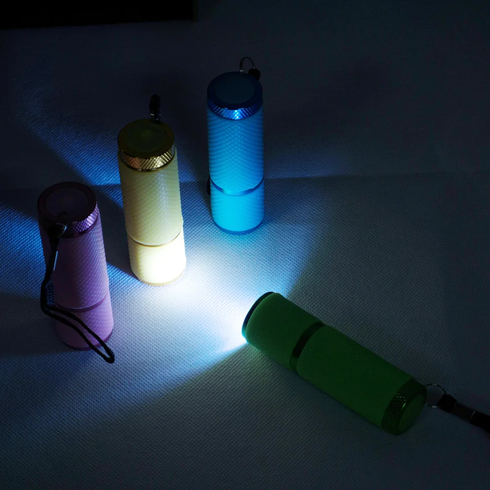 imalent flashlights UV Flashlight 9 LED Ultra Violet Torch Light Lamp For Epoxy Uv Resin Cure Adhesive Glue Led Flashlight Currency Detector powerful rechargeable torch