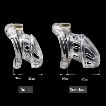 Openable Base Ring Male Chastity Device, Cock Cage With 4 Size Penis Ring, Penis Lock, Chastity Belt,Adult Game 2