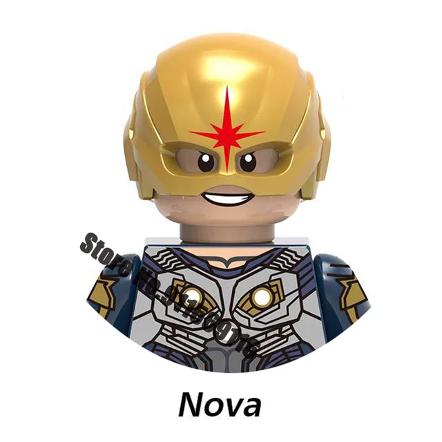 DISNEY Super Heroes Nebula Deadpools Building Blocks Gamora Groot Yondu Doctor Octopus Scream Venoms Bricks Action Figures Toys K-X1134